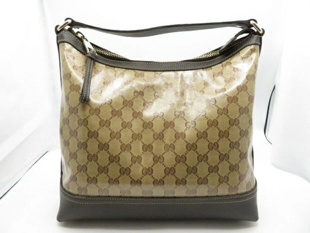 Gucci bag Hobo GG Imprime canvas calfskin